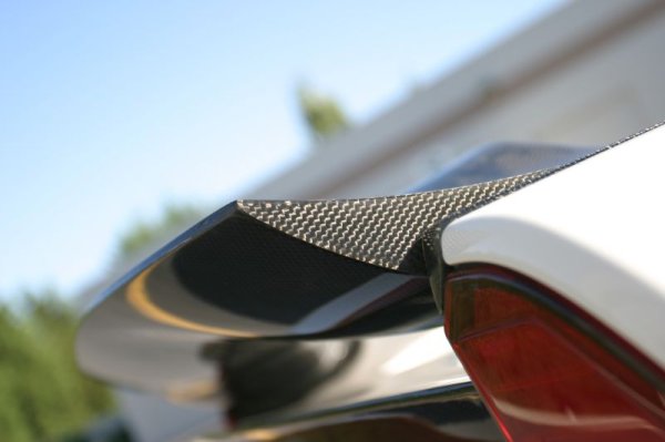 画像2: NSXリアウィングCFRPフラップ(カーボン製フラップ) (2)