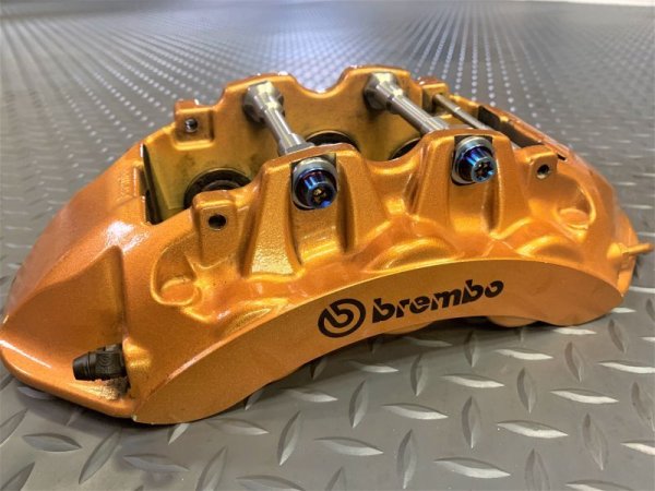 画像2: フルチタン製フロントキャリパーサポートボルト　R35GTR (2)