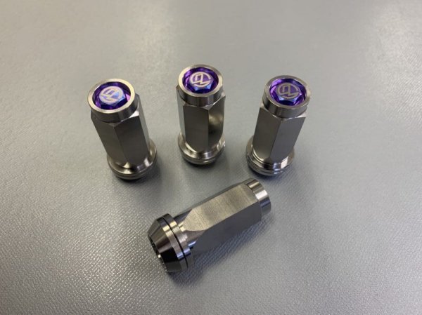 画像4: チタンフローティングホイールナットM12-1.25P　4本セット (4)