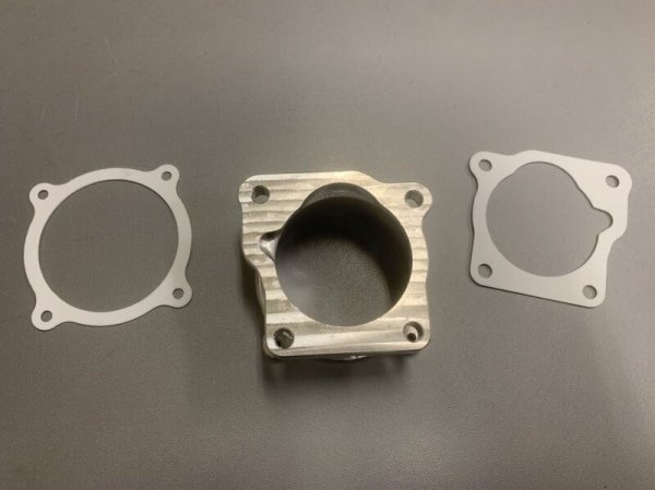 画像3: 2JZ-GTE VVTi 純正サージタンク用 BOSCH 82mmスロットル アダプター (3)