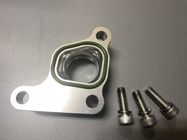 画像2: 2ＪＺＧＥＶＶＴＩ用ウォーターアウトレットフランジ (2)