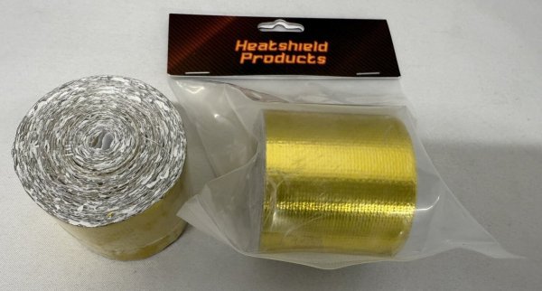 画像1: Heatshield Products ゴールドリフレクトテープ 50mm×9mt (1)