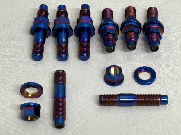 画像2: Titan Stud Bolts kit Ｍ10　８セット (2)