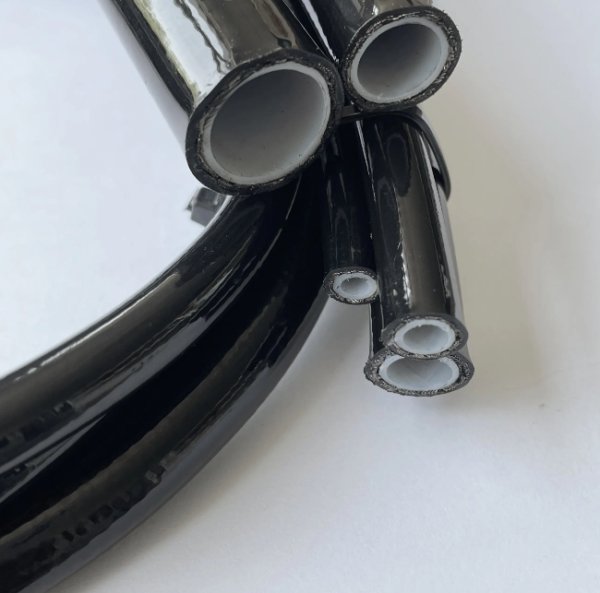 画像3: PUコーティングPTFEステンレスメッシュホース AN8/AN10サイズ (3)