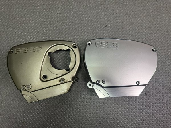 画像5: RB26ビレットタイミングベルトカバー (5)
