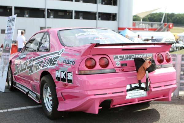 画像1: ＢＣＮＲ33トランク一体式Rrウィングステー用サイドパネル (1)
