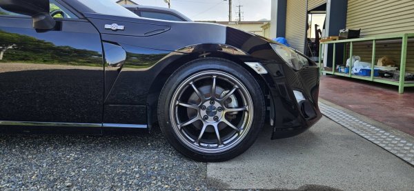 画像2: ZN6 GT86用　エアロフェンダー+25ｍｍFRP製 (2)